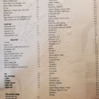 Cafe Piazza menu