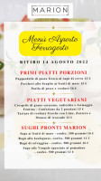 Marion menu