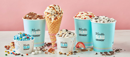 Marble Slab Creamery food