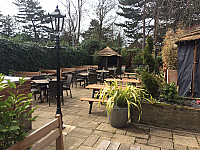 The Old Red Lion inside