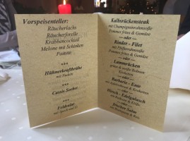 Schwarzbrennerei menu