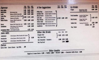 Javalation menu