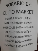 El Tio Market food