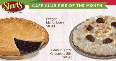 Shari's Cafe Pies food