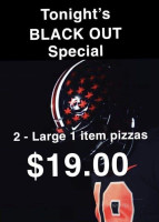 Wildcat Pizza menu