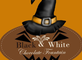 Black White Chocolate Fountains food