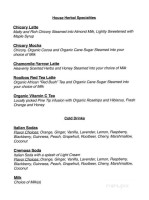 Green Salmon Coffee Co menu