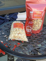 Mom Pop's Kettle Korn Stop outside