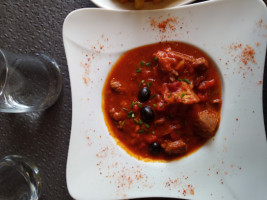 La Table Du Capil Dans L'hôtel Corrieu food