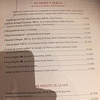 Chez Bruno Ibis menu