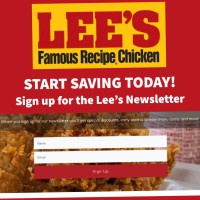 Lee's Famous Recipe Chicken outside