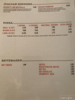 Sportsman's Paradise menu