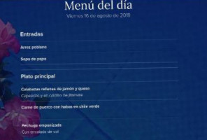 El último Rincón De Tema menu