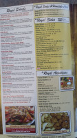 Royal Barbecue Pizza menu