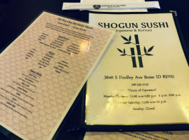 Shogun Sushi inside