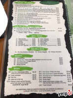 Sidestreet Pho Grill menu