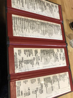 Sushi Sake menu