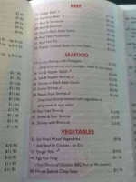 Diamond Valley Restaurant menu