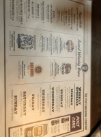 The Post Chicken Beer menu