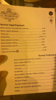 La Vermuteria menu