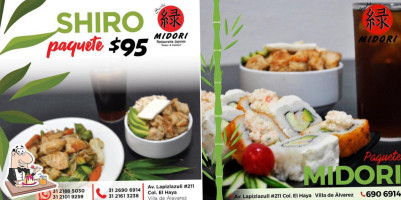 Sushi Midori food