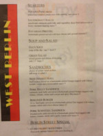 West Berlin menu