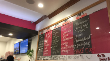 The Poke Co. menu