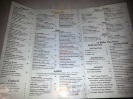 La Dolce Vita menu