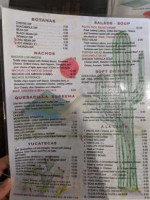 Los Amigos menu