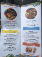 Tropical Rhythm menu