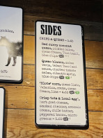 Velvet Taco menu