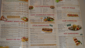 Nona's Pizzeria menu