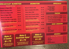 Burrito Express inside