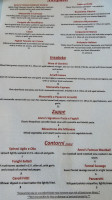 Amalfi menu