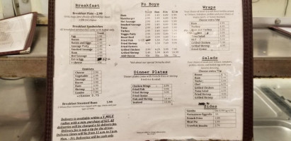 Eat-well Food Mart menu