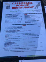 Casa Brasil menu