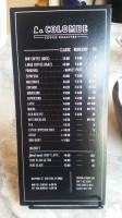 La Colombe Coffee Rosters menu