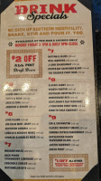 Lucille’s Smokehouse -b-que menu