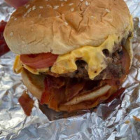 Five Guys Burgers Fries food