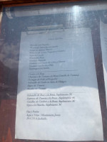 Malinche menu