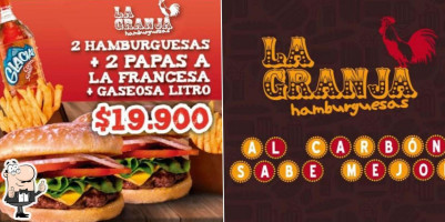 La Granja Hamburguesas food