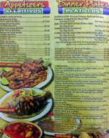 El Langostino Azul menu