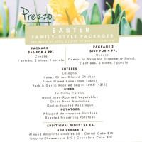 Prezzo Boca Raton menu