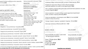 PPHU Rozanski Ryszard I Restauracja Pod Rozami menu