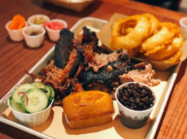 B.T.'s Smokehouse food