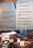 Wrzosówka. Restauracyjny. menu