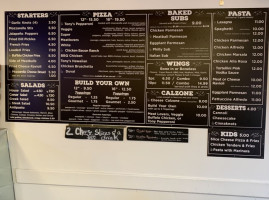 Tony Pepperoni menu