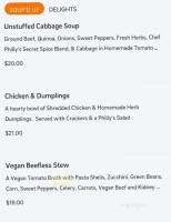 Philly's Scratch Kitchen menu