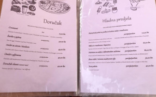 Pizzeria Riva menu