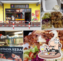 Antalya Kebab Pizza Turecka food